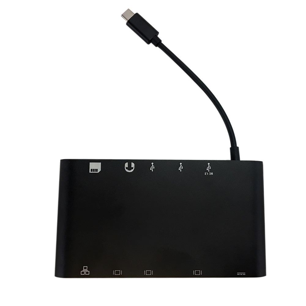 USB 3.1 Type C to docking station - Black – Generic