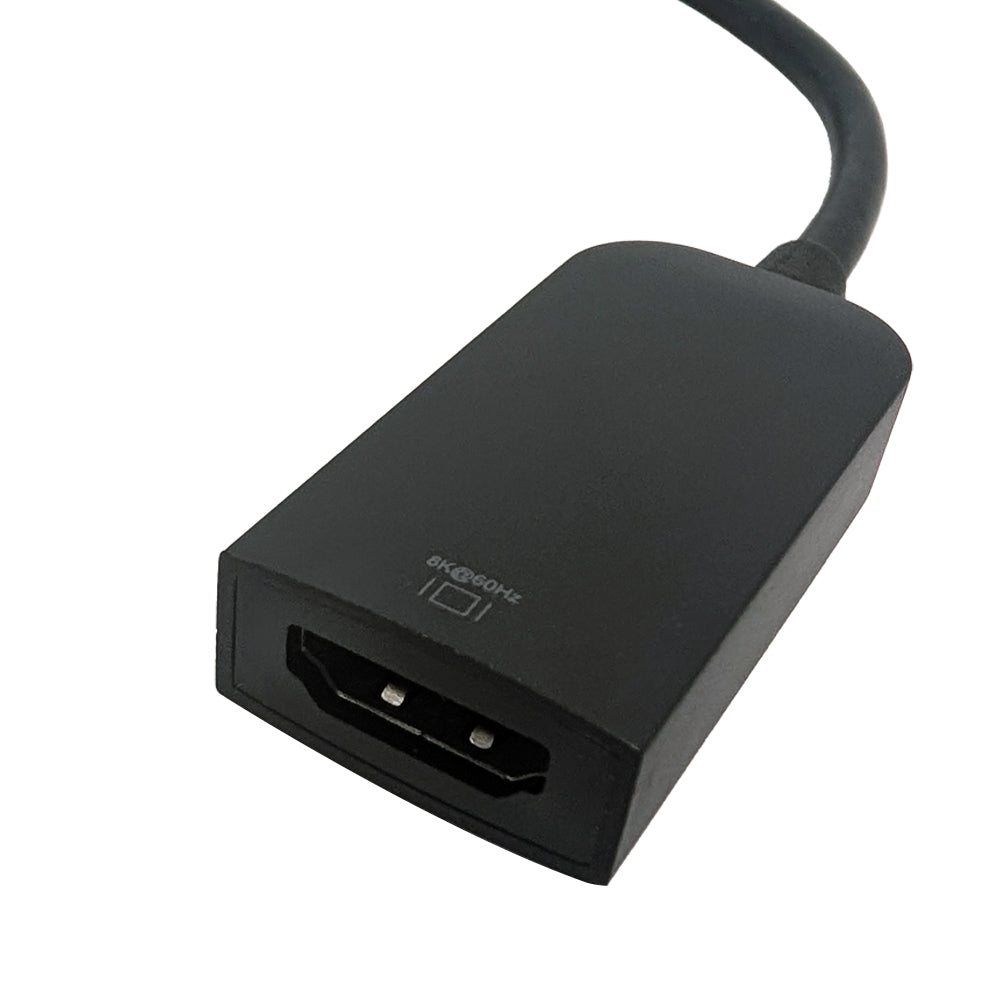 USB Type-C to HDMI 8K@60Hz Adapter - DP 1.4 Alt Mode - HDR - Black – Generic – USB Adapters & Couplers (photo 3)