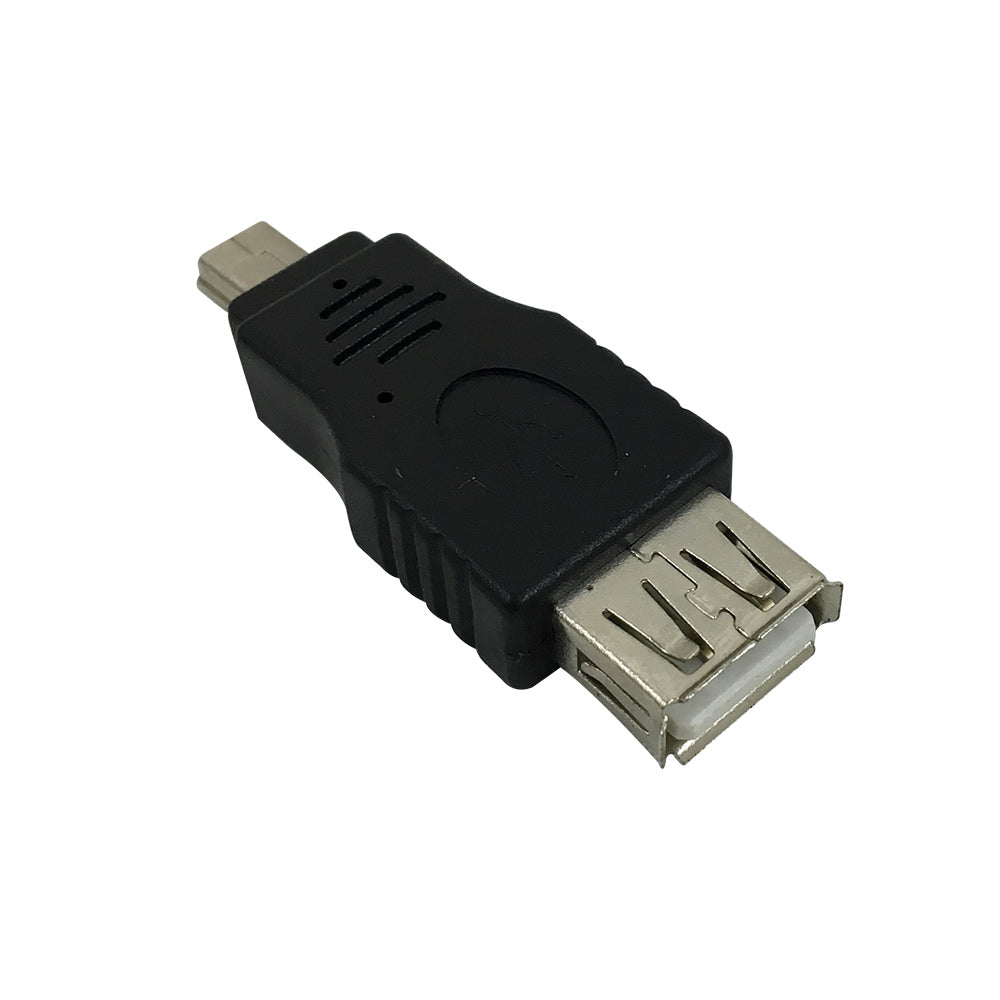 USB A Female to Mini 5-Pin Male Adapter – Generic