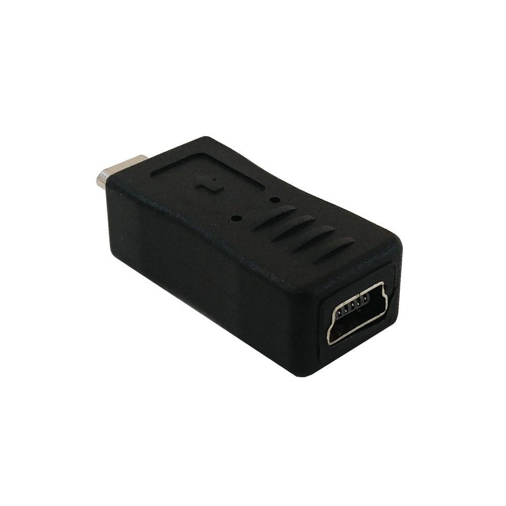 USB Mini 5-pin Female to Micro B Male Adapter – Generic – USB Adapters & Couplers (photo 2)