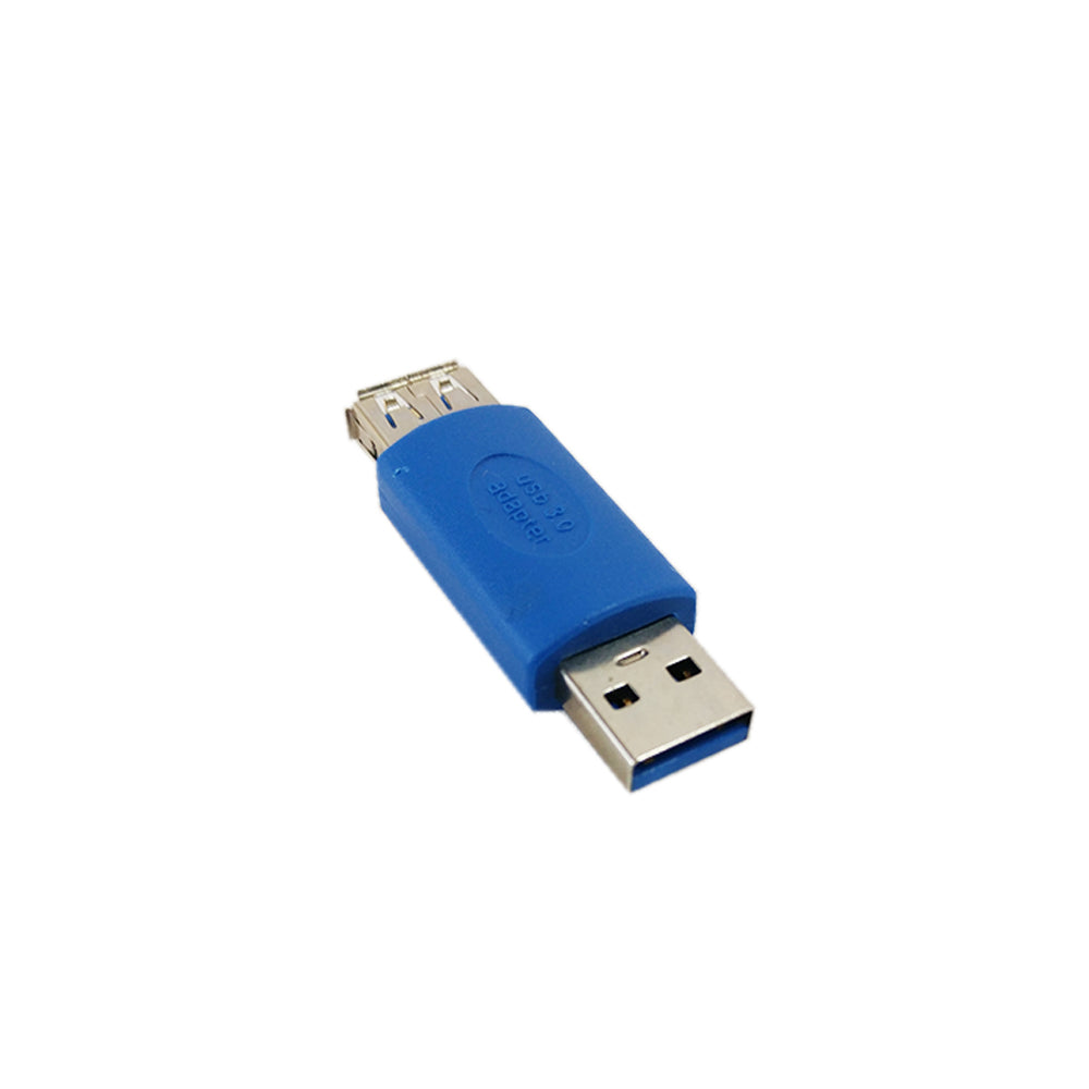 USB 3.0 A Male to A Female Adapter - Blue – Generic – USB Adapters & Couplers