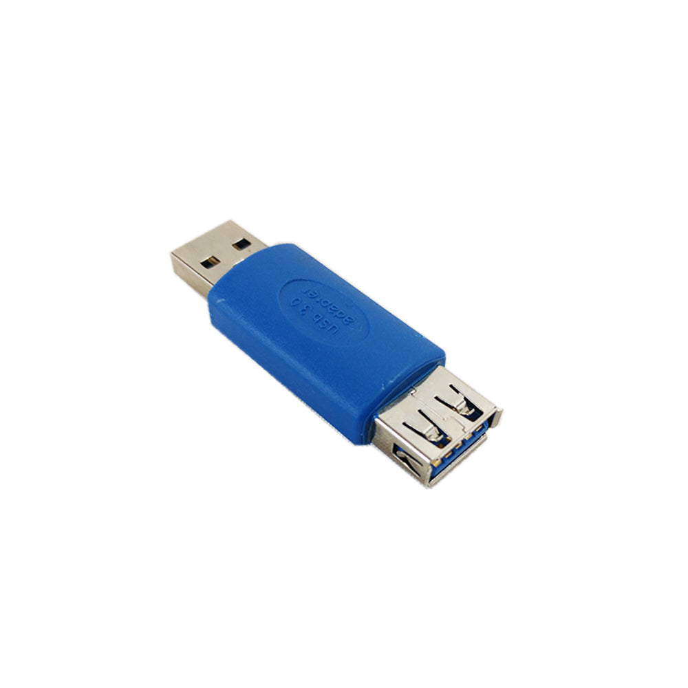 USB 3.0 A Male to A Female Adapter - Blue – Generic – USB Adapters & Couplers (photo 2)
