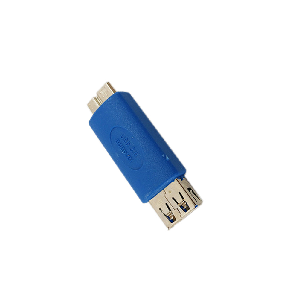 USB 3.0 A Female to micro B Male Adapter - Blue – Generic