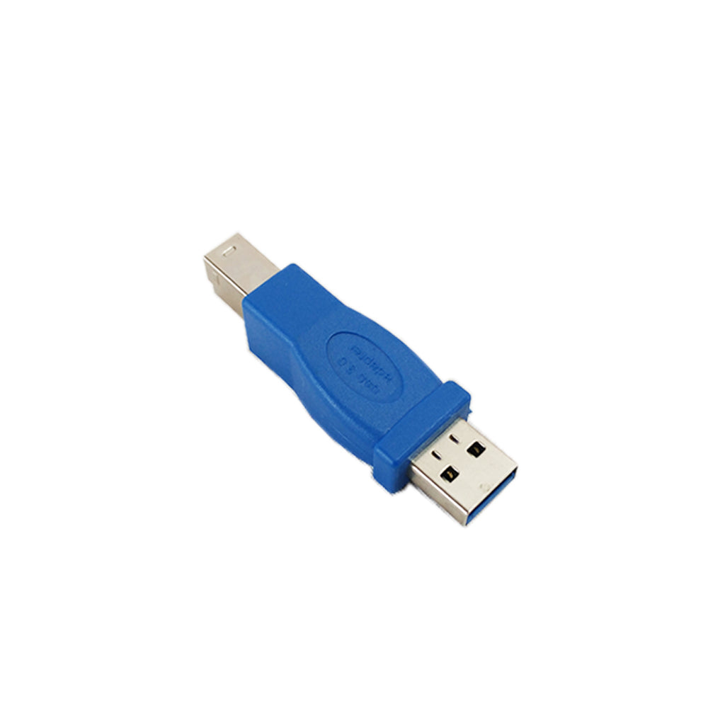 USB 3.0 A Male to B Male Adapter - Blue – Generic