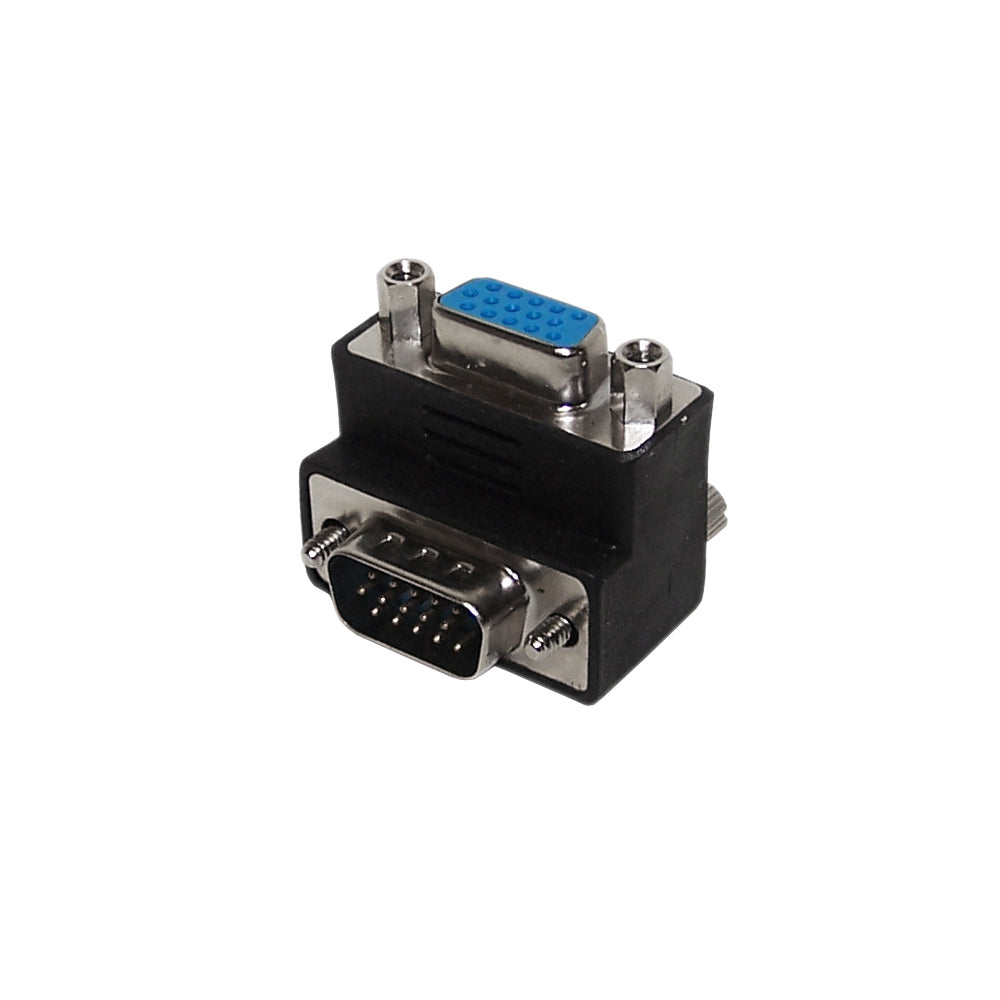 VGA Male to Female Adapter - 90 Degree – Generic