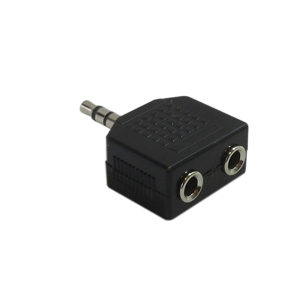 3.5mm Stereo Male to 2 x 3.5mm Stereo Female Adapter – Generic – Audio Adapters & Couplers (photo 2)