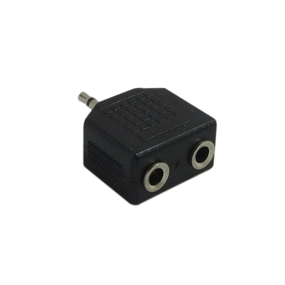 2.5mm Stereo Male to 2 x 3.5mm Stereo Female Adapter – Generic – Audio Adapters & Couplers (photo 2)