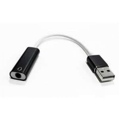 USB (male) - AUX 3.5mm (female) Adapter M/F converter (PC & MAC) – Generic – Audio Adapter
