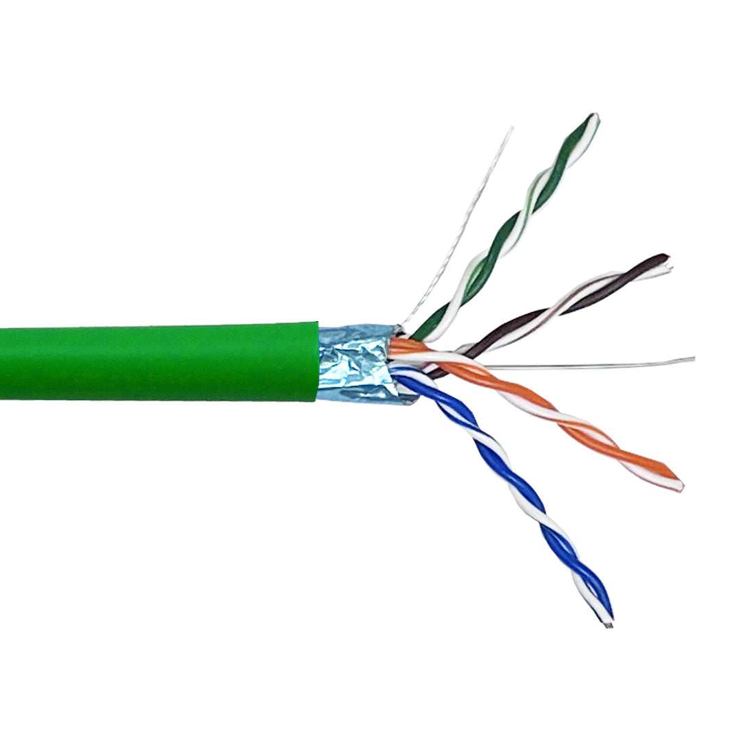 1000ft 4 Pair CAT5E 350Mhz F/UTP Solid 24AWG CMR Bulk Cable – Generic – Category Bulk Cable (photo 8)