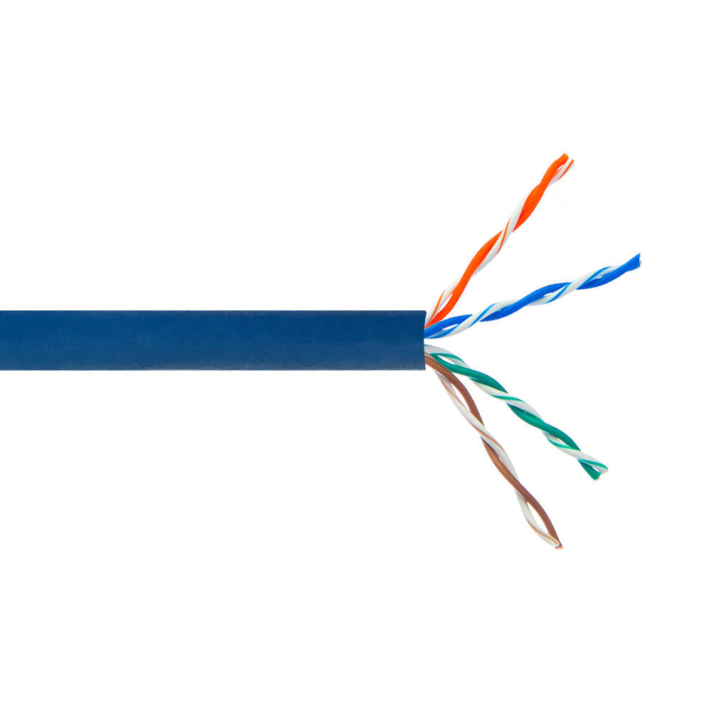 1000ft 4 Pair CAT5E 350Mhz Solid U/UTP CMP Bulk Cable – Generic – Category Bulk Cable (photo 5)