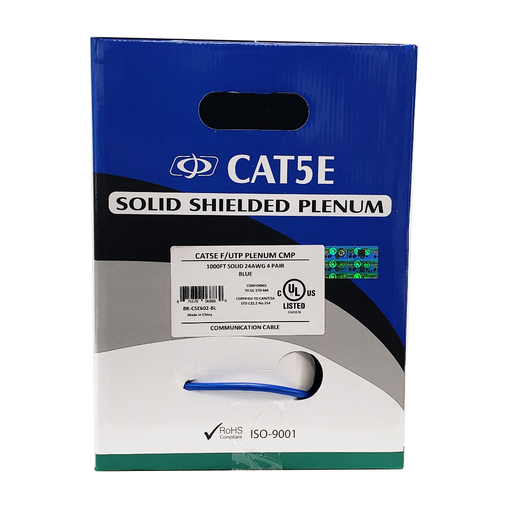 1000ft 4 Pair CAT5E 350Mhz Shielded FTP FT6/CMP Bulk Cable – Generic – Category Bulk Cable (photo 7)