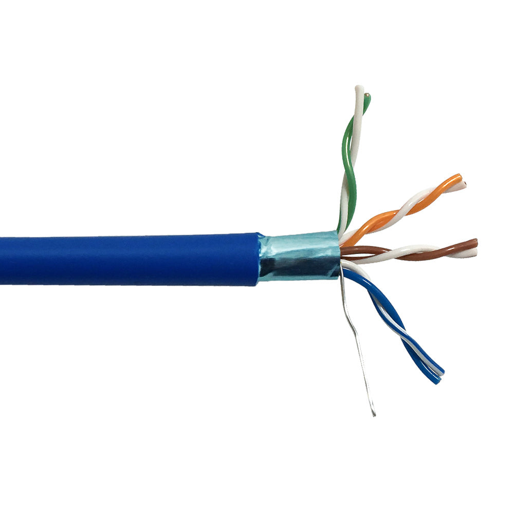 1000ft 4 Pair CAT5E 350Mhz Shielded FTP FT6/CMP Bulk Cable – Generic – Category Bulk Cable (photo 5)