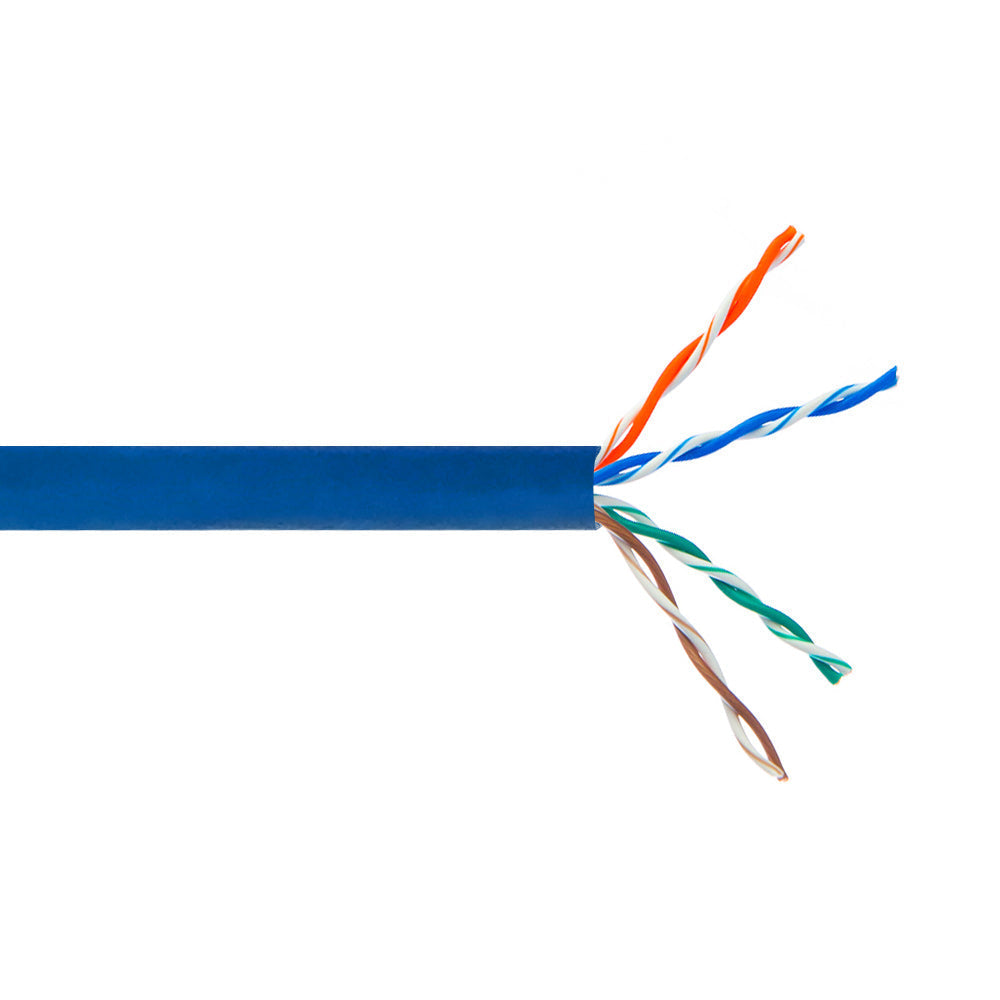 1000ft 4 Pair CAT5E 350Mhz Stranded UTP FT4/CMR Bulk Cable – Generic – Category Bulk Cable (photo 2)