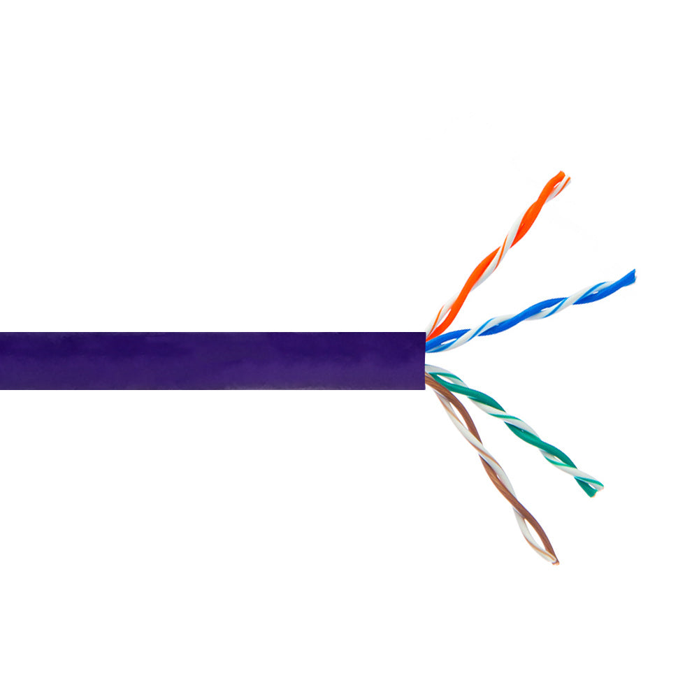 1000ft 4 Pair CAT5E 350Mhz Stranded UTP FT4/CMR Bulk Cable – Generic – Category Bulk Cable (photo 7)