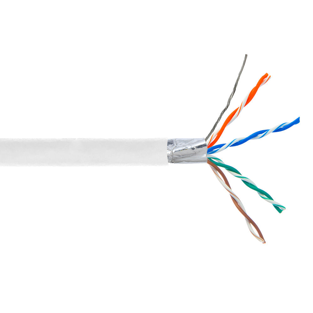1000ft 4 Pair CAT5E 350Mhz Stranded Shielded STP FT4/CMR Bulk Cable – Generic – Category Bulk Cable (photo 2)