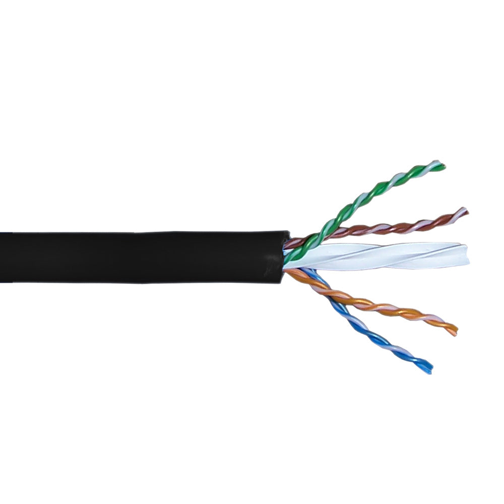1000ft 4 Pair CAT6A Solid U/UTP 650Mhz 23AWG CMR Riser Bulk Cable – Generic – Category Bulk Cable
