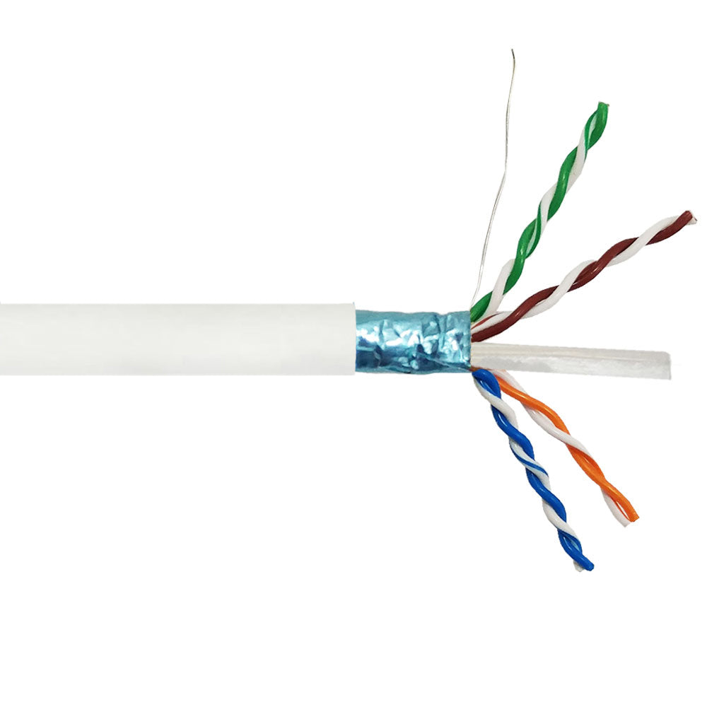 1000ft CAT6A Solid Shielded F/UTP 650MHz 23AWG CMP Plenum Bulk Cable – Generic – Category Bulk Cable (photo 8)
