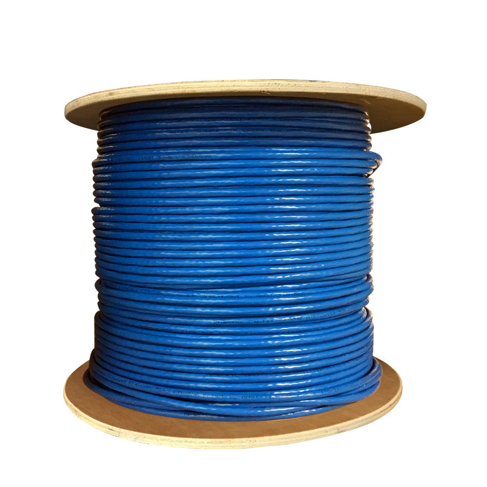 1000ft 4 Pair CAT6A Stranded 24AWG UTP FT4/CMR Bulk Cable – Generic – Category Bulk Cable (photo 6)