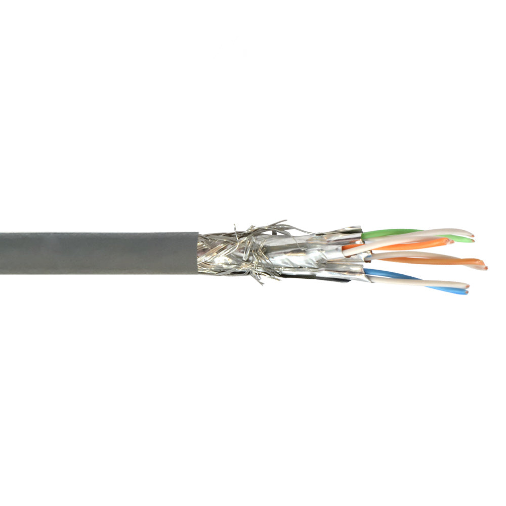 1000ft 4 Pair CAT6A Stranded Shielded S/FTP FT4/CMR Bulk Cable – Generic – Category Bulk Cable (photo 7)