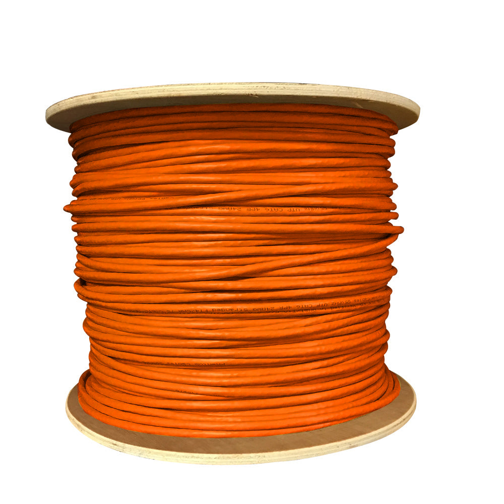 1000ft 4 Pair CAT6A Stranded 24AWG UTP FT4/CMR Bulk Cable – Generic – Category Bulk Cable (photo 10)