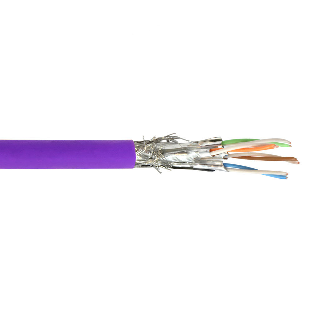 1000ft 4 Pair CAT6A Stranded Shielded S/FTP FT4/CMR Bulk Cable – Generic – Category Bulk Cable (photo 11)