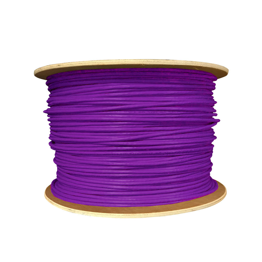 1000ft 4 Pair CAT6A Stranded Shielded S/FTP FT4/CMR Bulk Cable – Generic – Category Bulk Cable (photo 12)