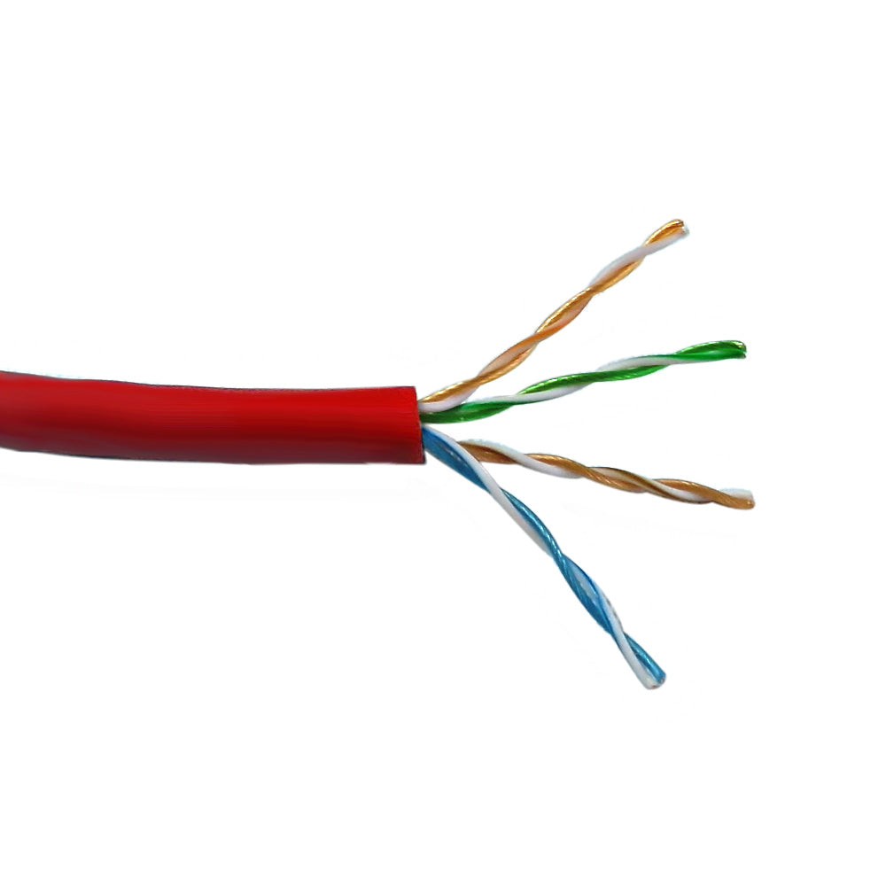500ft 4 Pair CAT6 UTP Stranded 28AWG Ultra-Thin Bulk Cable FT4 – Generic – Category Bulk Cable (photo 13)