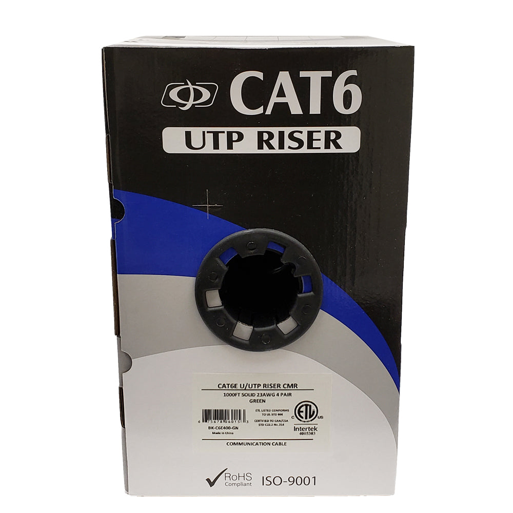 4 Pair CAT6 Solid U/UTP 550Mhz 23AWG CMR Riser Bulk Cable – Generic – Category Bulk Cable (photo 6)