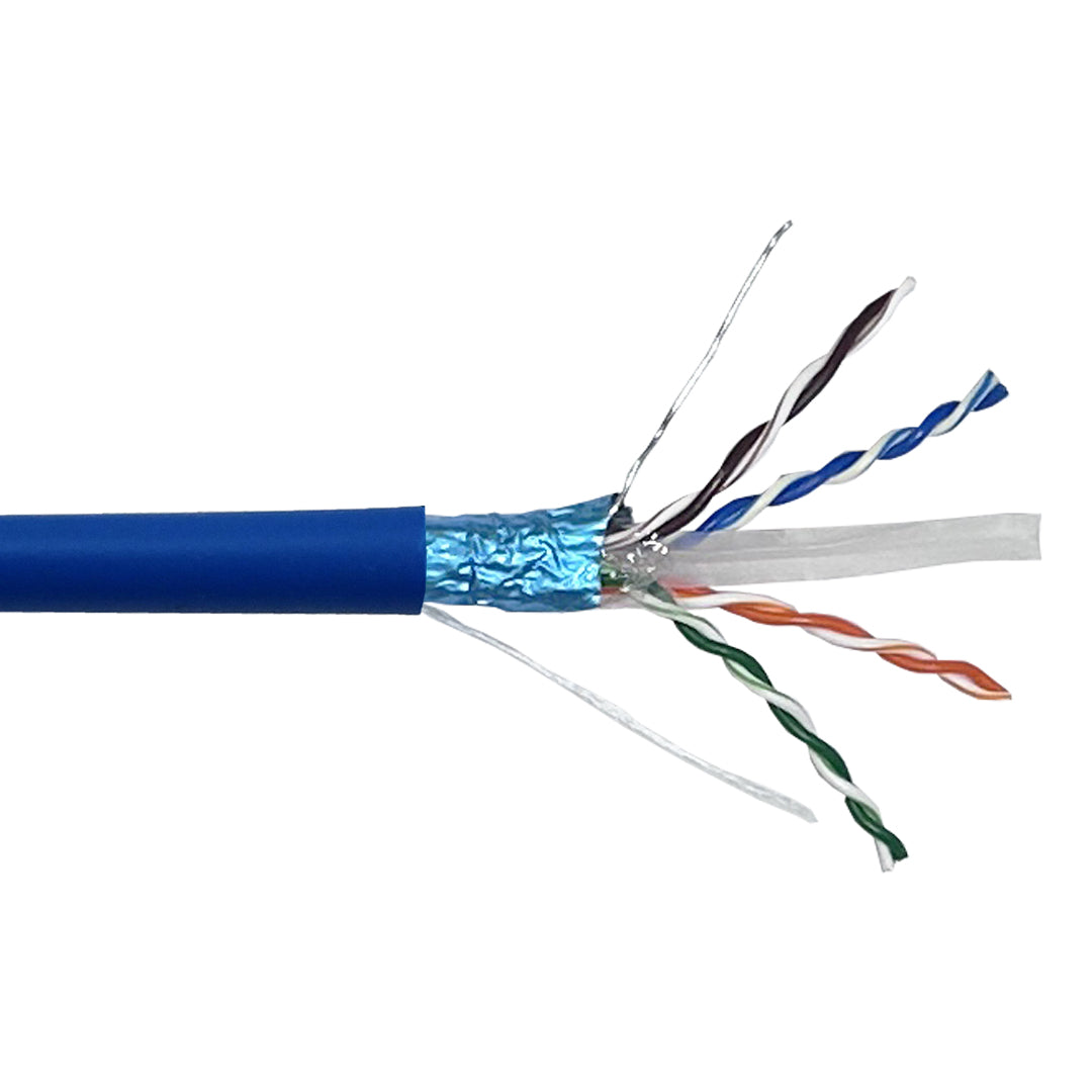 1000ft 4 Pair CAT6 550Mhz F/UTP Solid 23AWG CMR Riser Rated Bulk Cable – Generic – Category Bulk Cable (photo 4)