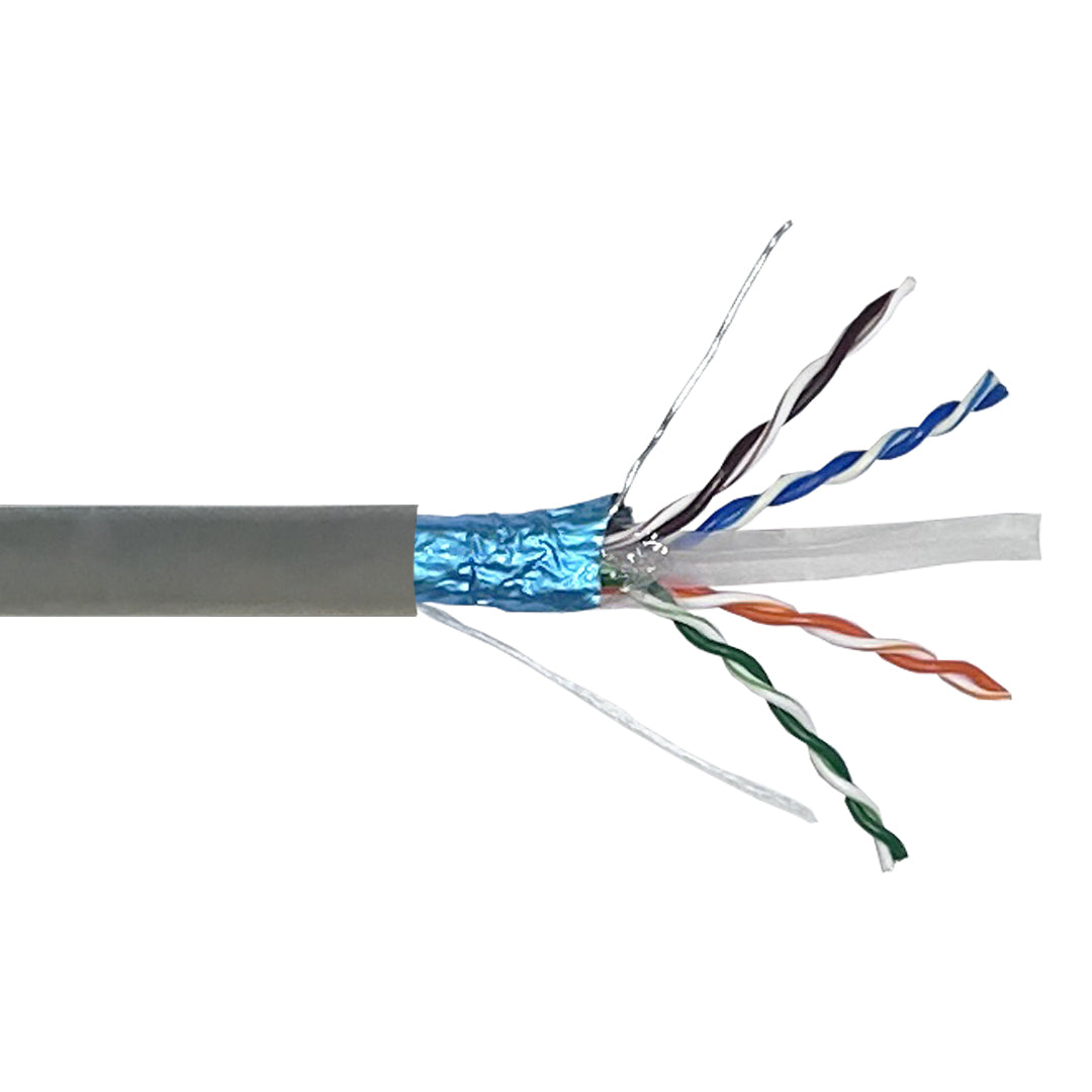 1000ft 4 Pair CAT6 550Mhz F/UTP Solid 23AWG CMR Riser Rated Bulk Cable – Generic – Category Bulk Cable (photo 10)