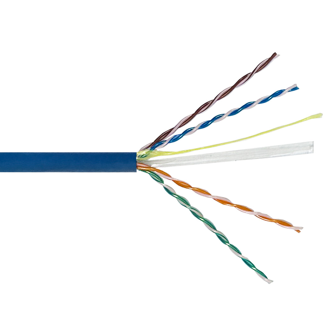 1000ft CAT6A Solid U/UTP 650Mhz 23AWG CMP Plenum Bulk Cable – Generic – Category Bulk Cable (photo 4)