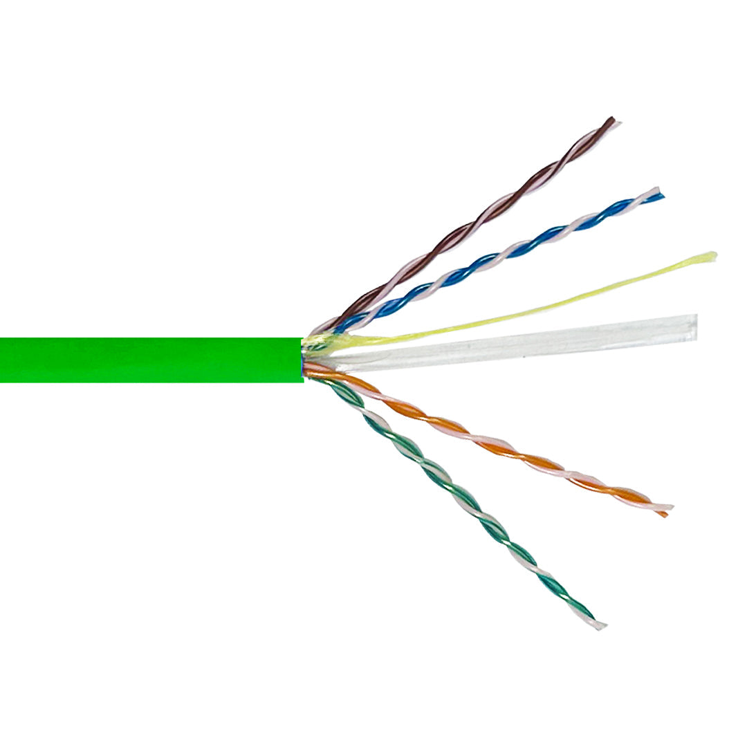 1000ft 4 Pair CAT6 Solid U/UTP 550Mhz 23AWG CMP Plenum Bulk Cable – Generic – Category Bulk Cable (photo 5)