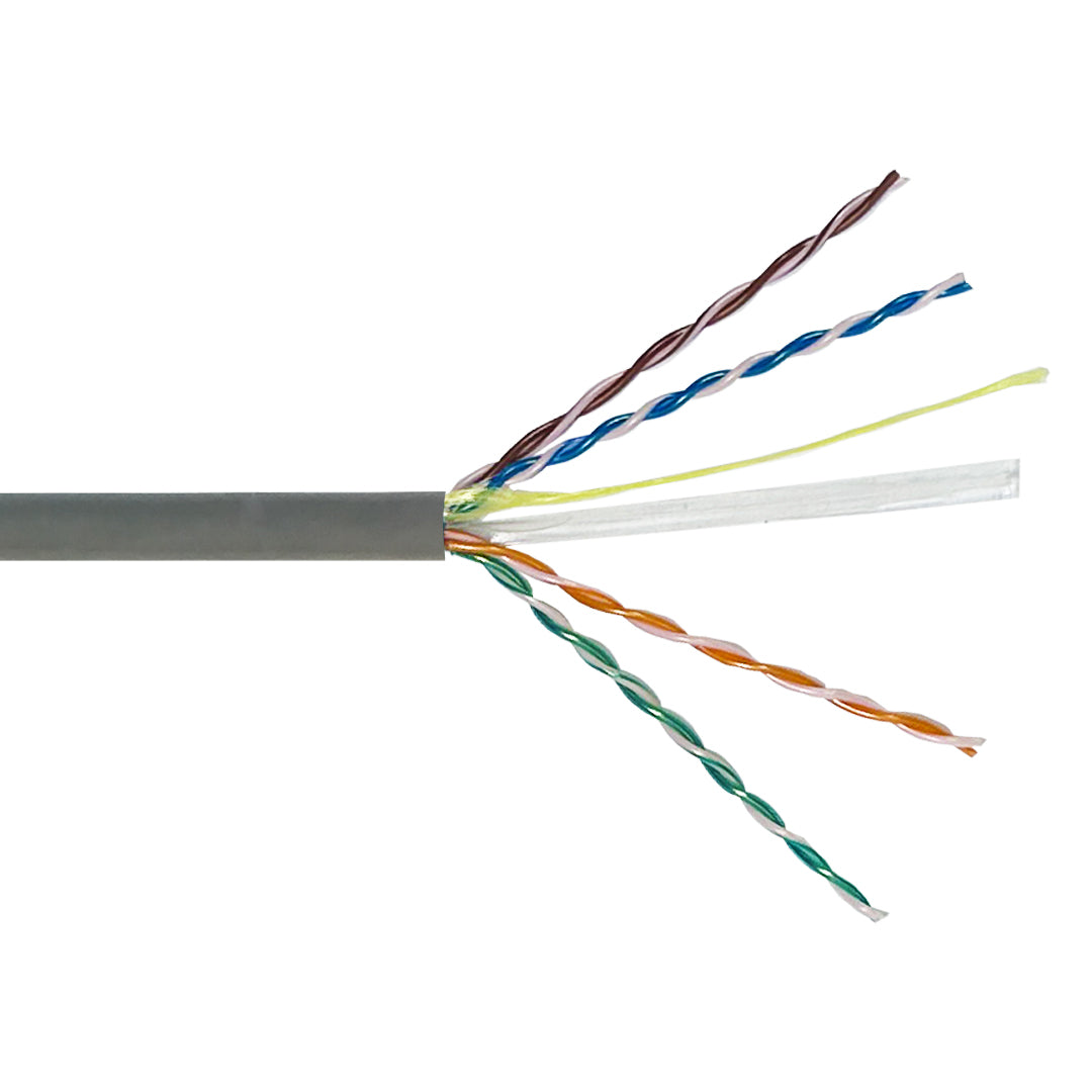 1000ft 4 Pair CAT6 Solid U/UTP 550Mhz 23AWG CMP Plenum Bulk Cable – Generic – Category Bulk Cable (photo 7)