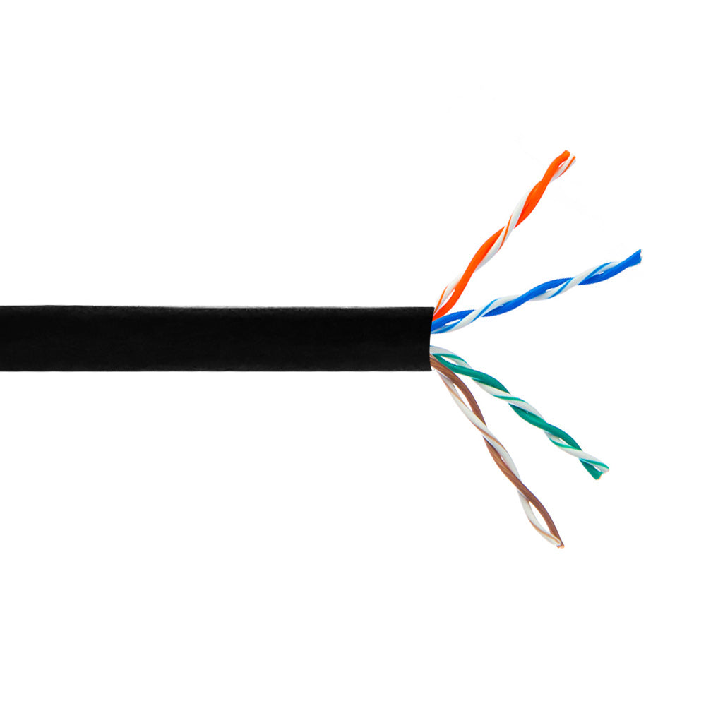 1000ft 4 Pair CAT6 Stranded 24AWG UTP FT4/CMR Bulk Cable – Generic