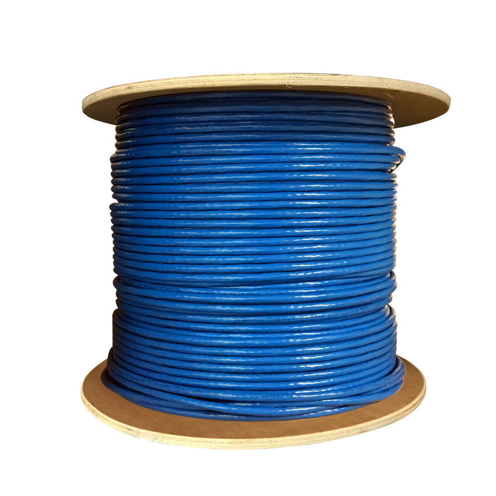 1000ft 4 Pair CAT6 Stranded 24AWG UTP FT4/CMR Bulk Cable – Generic – Category Bulk Cable (photo 4)
