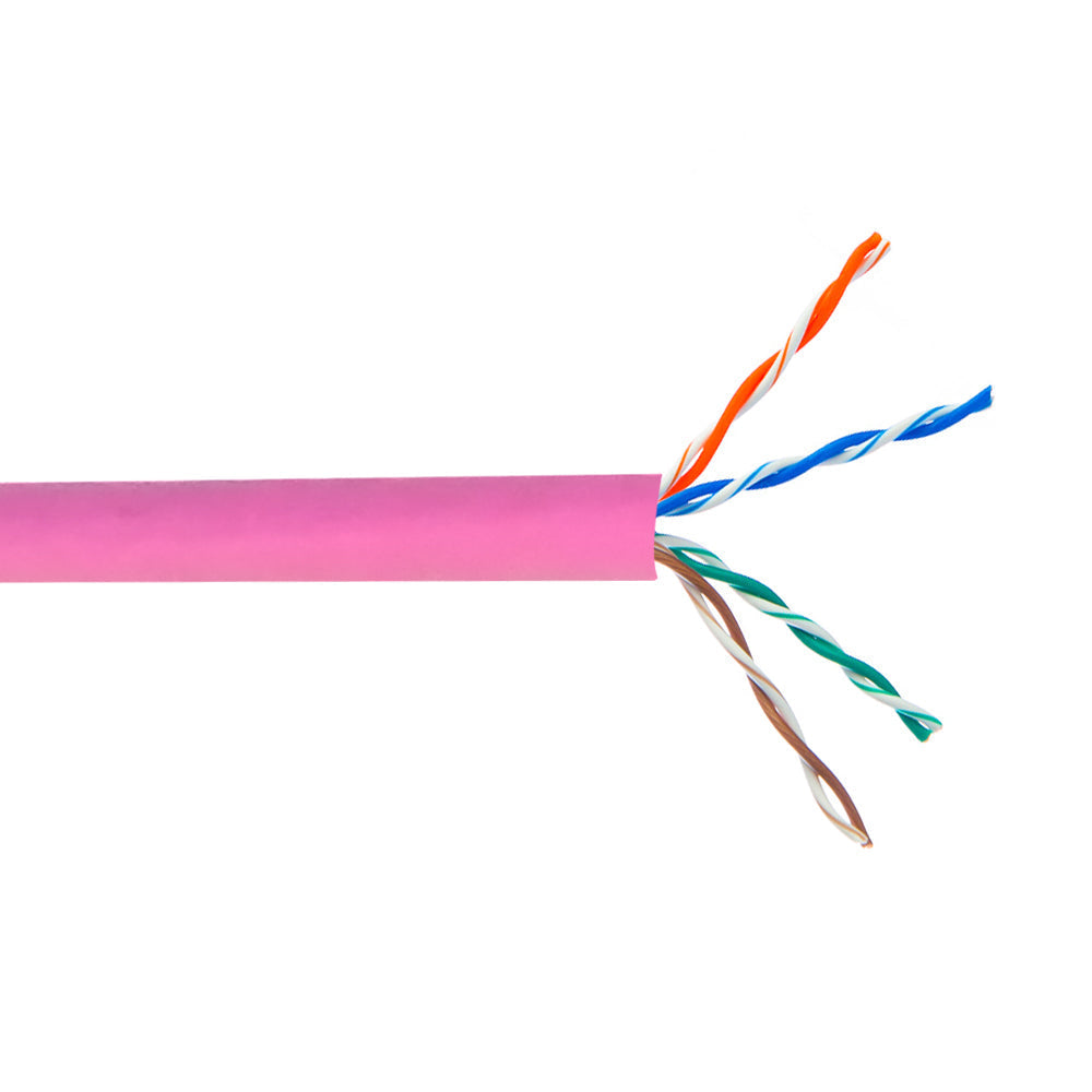 1000ft 4 Pair CAT6 Stranded 24AWG UTP FT4/CMR Bulk Cable – Generic – Category Bulk Cable (photo 11)