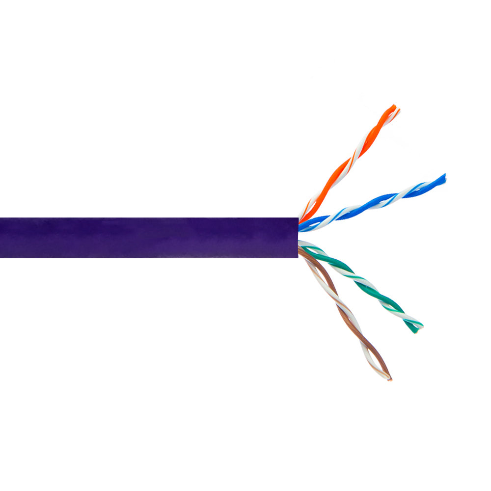 1000ft 4 Pair CAT6 Stranded 24AWG UTP FT4/CMR Bulk Cable – Generic – Category Bulk Cable (photo 13)
