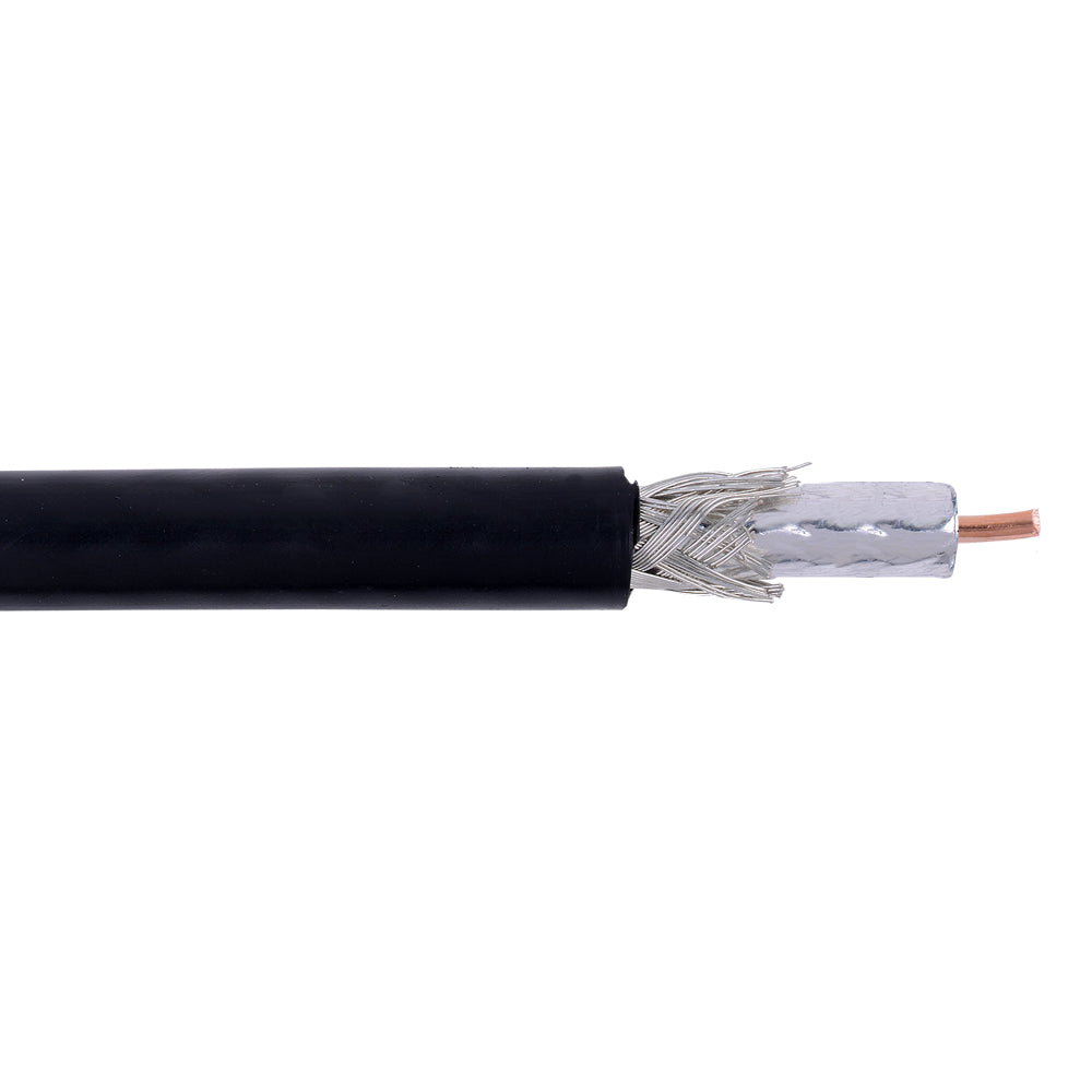 1000ft RG58 Bulk Cable 95% Braid 19AWG – Generic – Coax Bulk Cable
