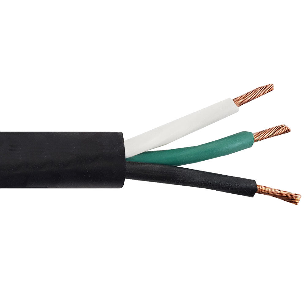 Flexible Electrical Cord Cable - 12AWG 3C SOOW 600V 90C - Black (Per Meter) – Generic – Power Bulk Cable