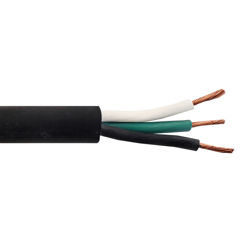 Flexible Electrical Cord Cable - 14AWG 3C SOOW 600V 90C - Black (Per Meter) – Generic – Power Bulk Cable