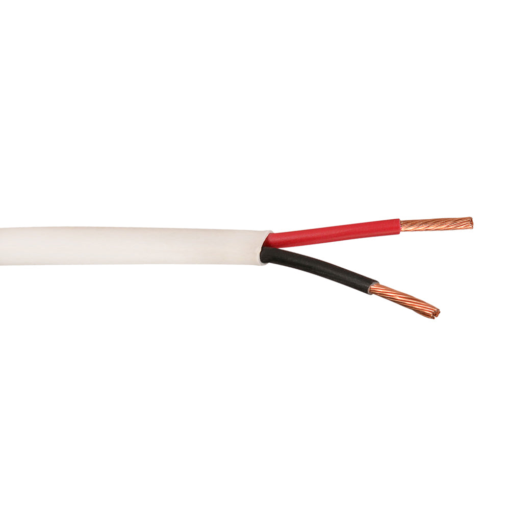 250ft 2C 12AWG In-Wall Bulk Speaker Cable CMR - White – Generic – Speaker Bulk Cable