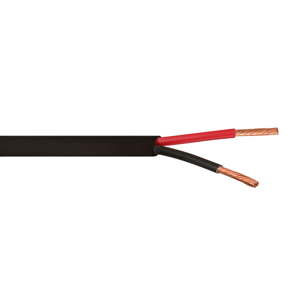 500ft 2C 16AWG Outdoor Bulk Speaker Cable - CMX - Black – Generic – Speaker Bulk Cable
