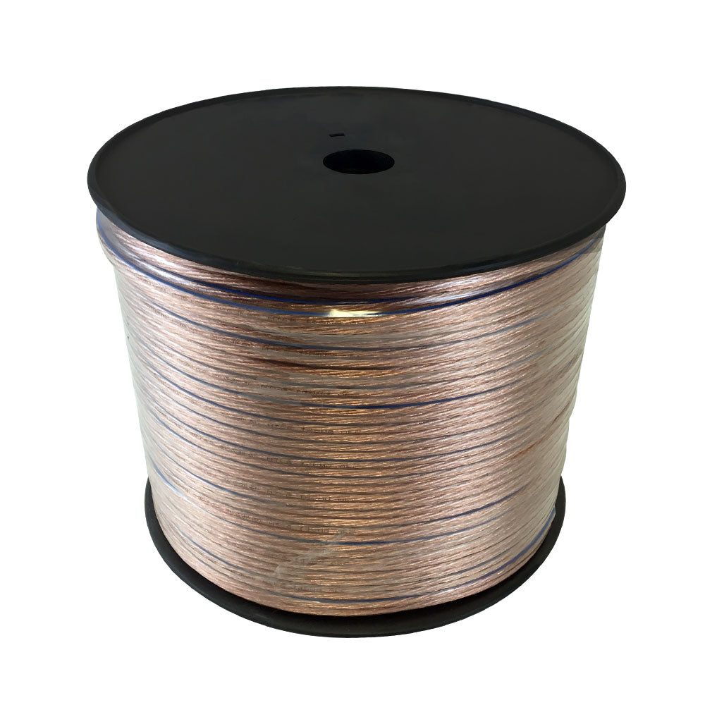 500ft 2C 12AWG Zip-Cord Bulk Speaker Wire – Generic – Speaker Bulk Cable
