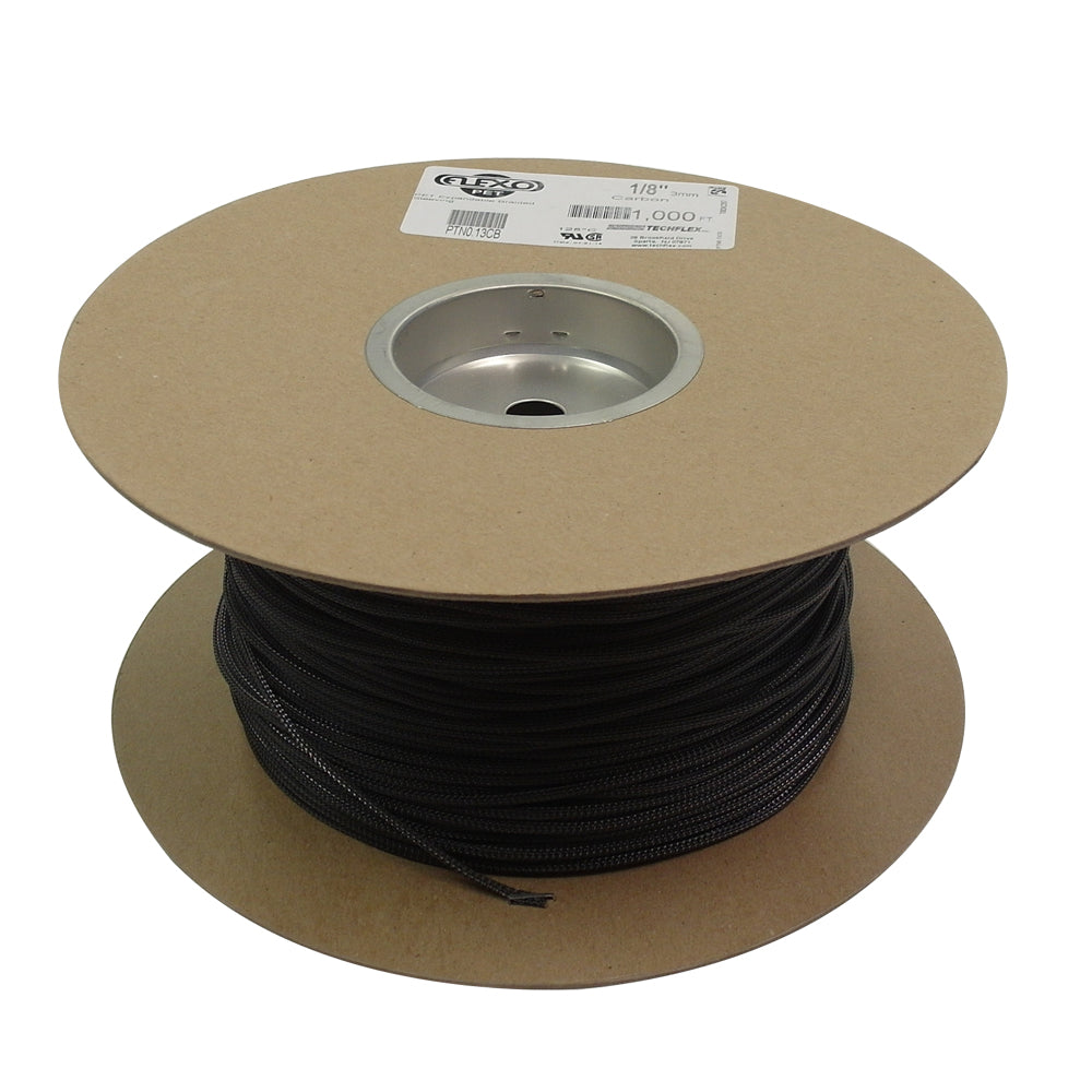 1000ft 1/8 inch Sleeving Carbon – Generic – Braided Sleeving (photo 2)