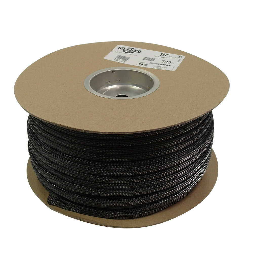 500ft 3/8 inch Sleeving Carbon – Generic – Braided Sleeving (photo 2)