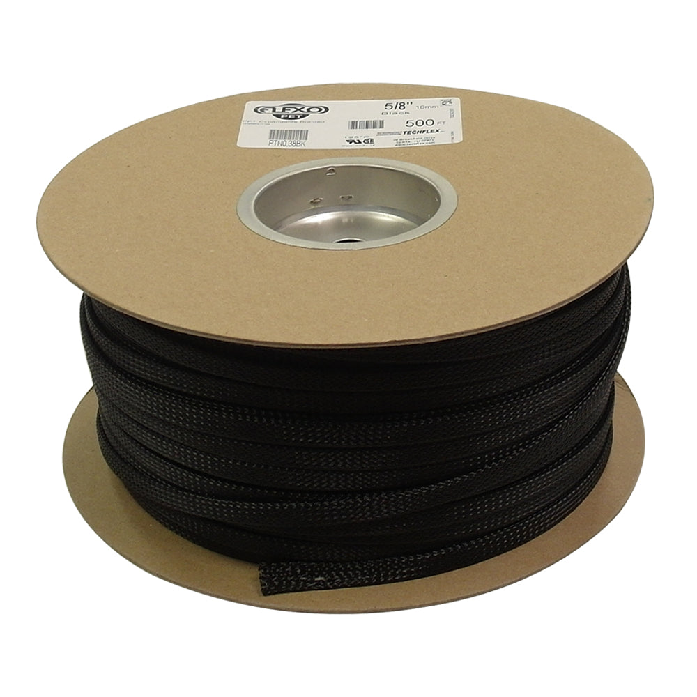500ft 5/8 inch Sleeving Black – Generic – Braided Sleeving (photo 2)