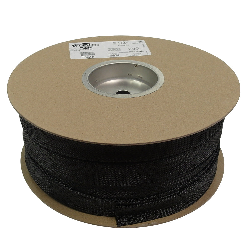 200ft 2 1/2 inch Sleeving Black – Generic – Braided Sleeving (photo 2)