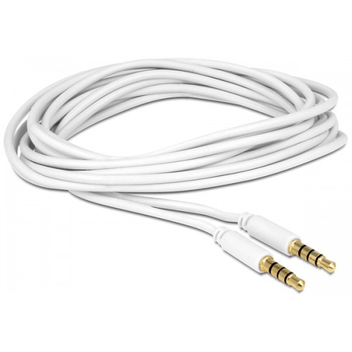 3.5mm 4-pole Stereo Cable M/M 3FT – Generic – Audio Cable
