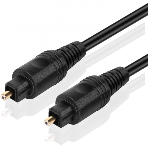 Toslink Digital Optical Audio Cable M/M 10FT – TopSync