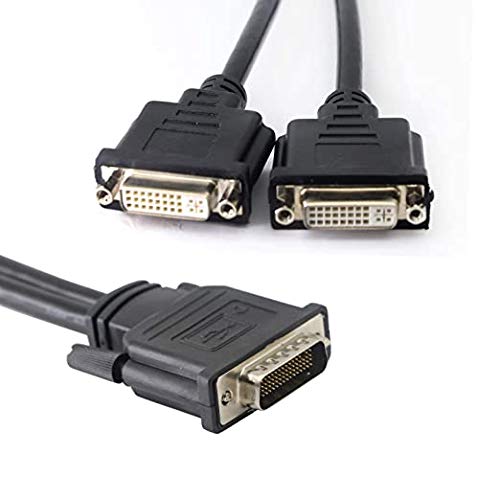 DMS-59 to Dual DVI Video Cable M/2F, Used – Generic – Refurbished – DVI Cable (photo 2)